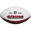 imageWilson NFL Live Team Autograph FootballSan Francisco 49ers