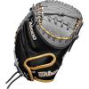 imageWilson Spring 2025 A2000 Fastpitch GlovesBlackGreyMetallic Gold