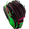 imageWilson Summer 2025 A2000 Baseball GlovesBlackNeon GreenFlamingo
