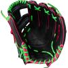 imageWilson Summer 2025 A2000 Baseball GlovesBlackNeon GreenFlamingo