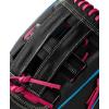 imageWilson Summer 2025 A2000 Baseball GlovesBlackSky BlueFlamingo