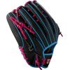 imageWilson Summer 2025 A2000 Baseball GlovesBlackSky BlueFlamingo