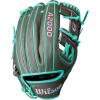imageWilson Summer 2025 A2000 Baseball GlovesCharcoalSeafoamRed