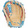 imageWilson Winter 2024 A2000 Fastpitch GlovesBlondeBlueFlamingo