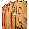 imageWilson Winter 2024 A2000 Fastpitch GlovesTanRedBlack