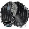 imageWILSON 2023 A500 Youth Baseball GloveBlackGreyBlue