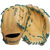 imageWILSON Fall 2024 A1000 Infield Baseball GlovesBlondeTealOrange