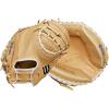 imageWilson Fall 2024 A1000 CM33 33 Baseball Catchers Mitt  BlondeBlackWhite Right Hand Throw