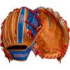 imageWilson Fall 2024 A2K Baseball GlovesSaddle TanRoyalRed