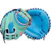 imageWilson Fall 2025 A2K Baseball GlovesSeafoamSky BluePink