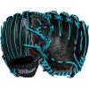 imageWilson Spring 2025 A2K Baseball GlovesBlackTealFlamingo