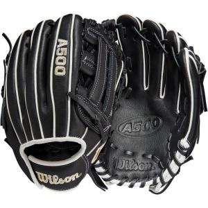 imageWILSON 2023 A500 Youth Baseball GloveBlackWhiteBlonde