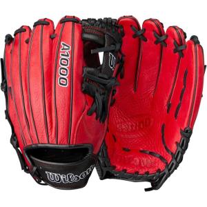 imageWILSON 2024 A1000 Infield Baseball GlovesRedBlackWhite