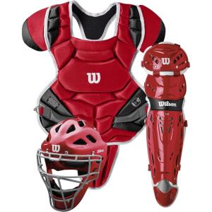 imageWILSON C1K Catchers Gear KitScarlet