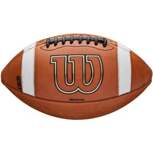 imageWILSON GST Leather Game Football  Official