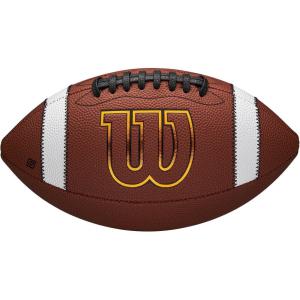 imageWILSON GST SpeedSkin Footballs  BrownJunior Size