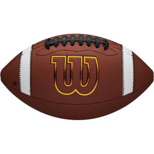 imageWILSON GST SpeedSkin Footballs  BrownPeeWee Size