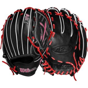 imageWilson Fall 2024 A2K Baseball GlovesBlackFlamingo