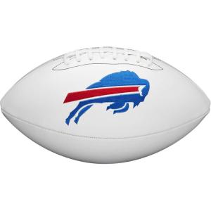 imageWilson NFL Live Team Autograph FootballBuffalo Bills