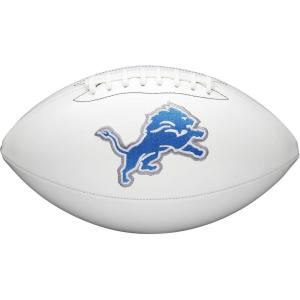 imageWilson NFL Live Team Autograph FootballDetroit Lions