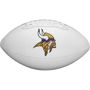 imageWilson NFL Live Team Autograph FootballMinnesota Vikings