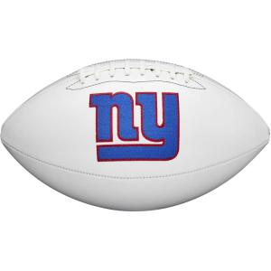 imageWilson NFL Live Team Autograph FootballNew York Giants