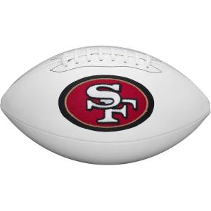 imageWilson NFL Live Team Autograph FootballSan Francisco 49ers