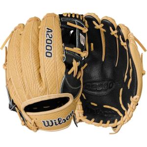 imageWilson Summer 2025 A2000 Baseball GlovesBlondeBlack