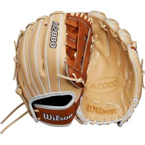 imageWilson Winter 2024 A2000 Fastpitch GlovesBlondeSaddle Tan