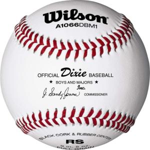 imageWilson Youth League and Tournament Baseballs One DozenDixie Boys and Majors