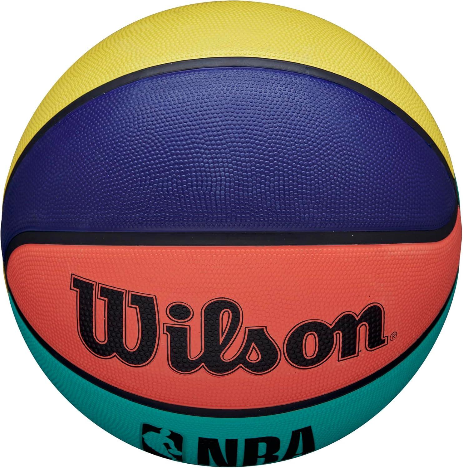 imageWILSON NBA DRV Outdoor Basketballs  Size 3 Size 5 Size 6 and Size 7Multicolored