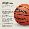 imageWILSON Evolution Indoor Game Basketballs  Size 5 Size 6 and Size 7RoyalBrown
