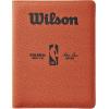 imageWILSON NBA Basketball Padfolio Brown