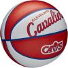 imageWILSON NBA Team Retro Mini Basketballs  Mini Size  3quotCleveland Cavaliers