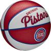 imageWILSON NBA Team Retro Mini Basketballs  Mini Size  3quotDetroit Pistons