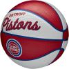 imageWILSON NBA Team Retro Mini Basketballs  Mini Size  3quotDetroit Pistons