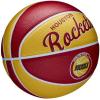 imageWILSON NBA Team Retro Mini Basketballs  Mini Size  3quotHouston Rockets