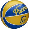 imageWILSON NBA Team Retro Mini Basketballs  Mini Size  3quotIndiana Pacers