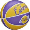 imageWILSON NBA Team Retro Mini Basketballs  Mini Size  3quotLos Angeles Lakers