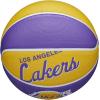 imageWILSON NBA Team Retro Mini Basketballs  Mini Size  3quotLos Angeles Lakers