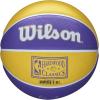 imageWILSON NBA Team Retro Mini Basketballs  Mini Size  3quotLos Angeles Lakers