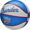imageWILSON NBA Team Retro Mini Basketballs  Mini Size  3quotOklahoma City Thunder