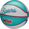 imageWILSON NBA Team Retro Mini Basketballs  Mini Size  3quotSan Antonio Spurs
