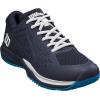 imageWILSON UnisexChild Rush Pro Ace Junior Tennis ShoesNavy BlazerWhiteAtomic Blue