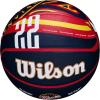 imageWILSON WNBA Caitlin Clark Fever Rising Basketball  NavyRed Size 6285quot