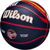 imageWILSON WNBA Caitlin Clark Fever Rising Basketball  NavyRed Size 6285quot