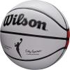 imageWILSON WNBA Commemorative Series Basketballs  Womens Official ampamp Mini SizesWhiteOrange