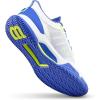 imageWILSON Womens Intrigue Tour Tennis SneakerWhiteAmparo BlueSafety Yellow