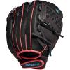 imageWilson 2022 A440 Flash 115quot Fastpitch Infield Glove  Left Hand Throw BlackPinkTropical Blue