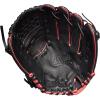 imageWilson 2022 A440 Flash 115quot Fastpitch Infield Glove  Left Hand Throw BlackPinkTropical Blue